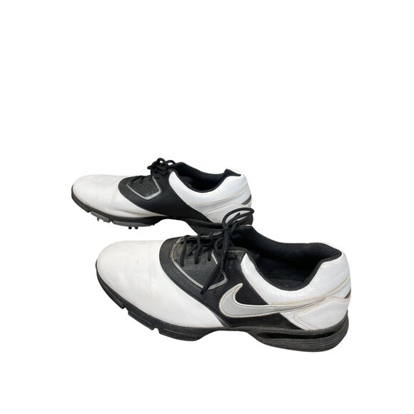 Nike Tour Golf Mens Black White TW Golf Shoes Sneakers Sz 9.5 SKU 9440 - Picture 3 of 16